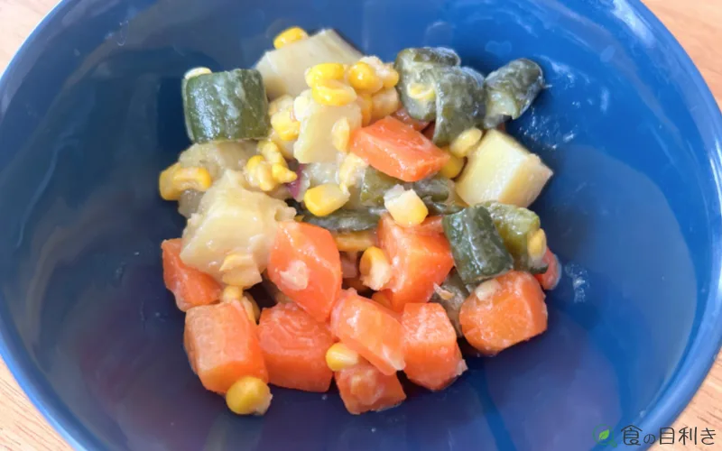 ころころ野菜のヨーグルト和え　シェフの無添つくりおき