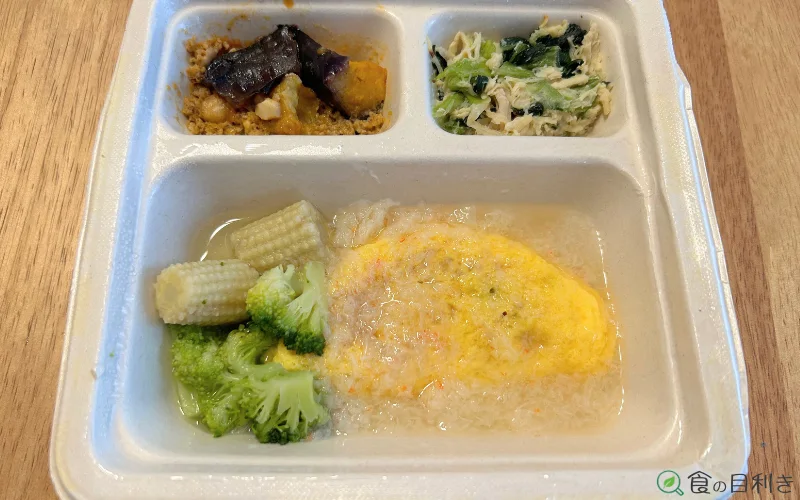 三ツ星ファーム　天津風卵の贅沢紅ズワイガニの白雲あん