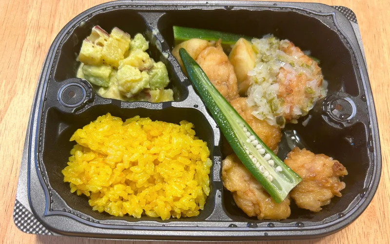 醤油だれでさっぱりいただくアンコウの洋風天ぷら