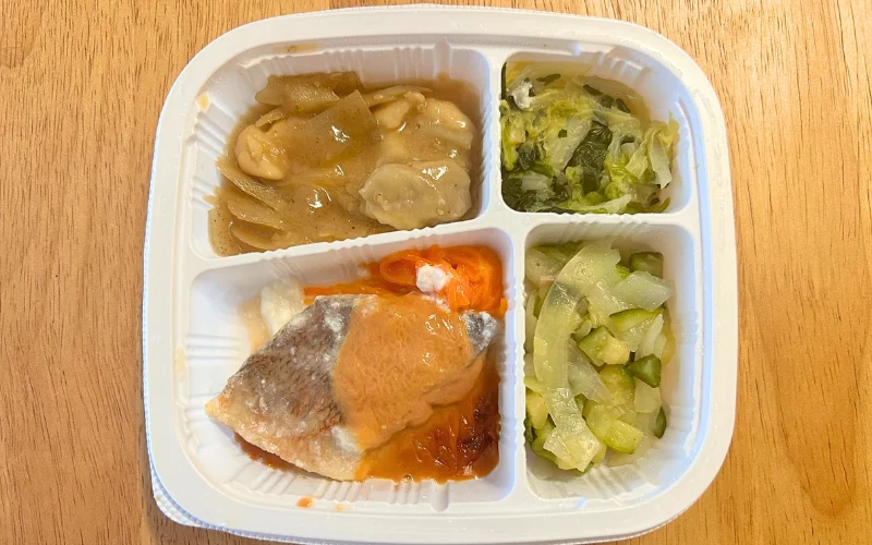 メバルのムニエルオーロラソース弁当