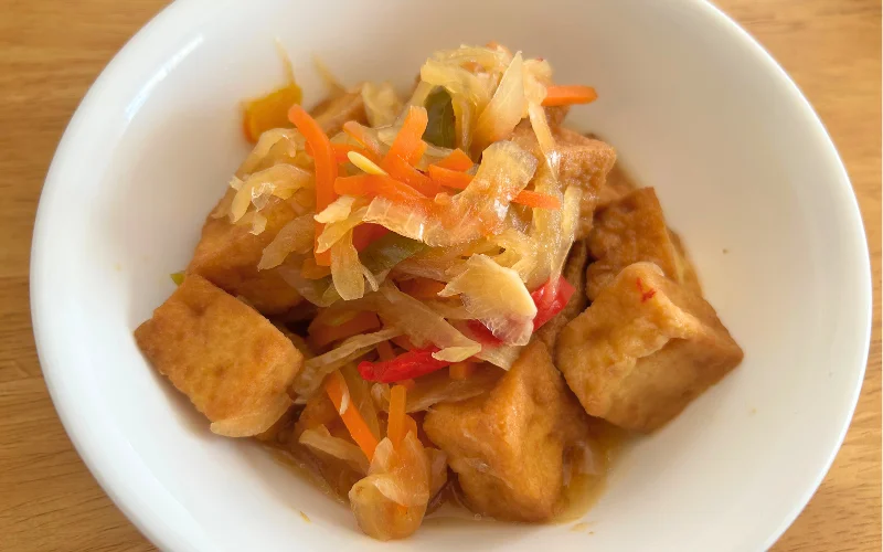 厚揚げの南蛮漬け