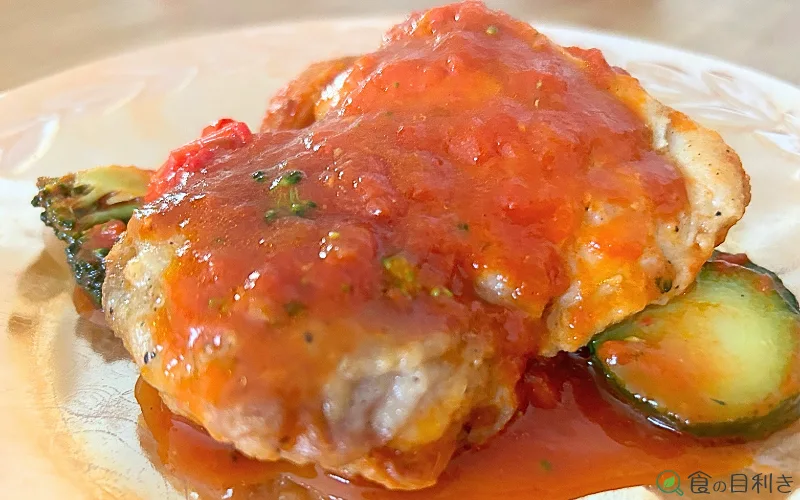 チキンステーキポモドーロソース