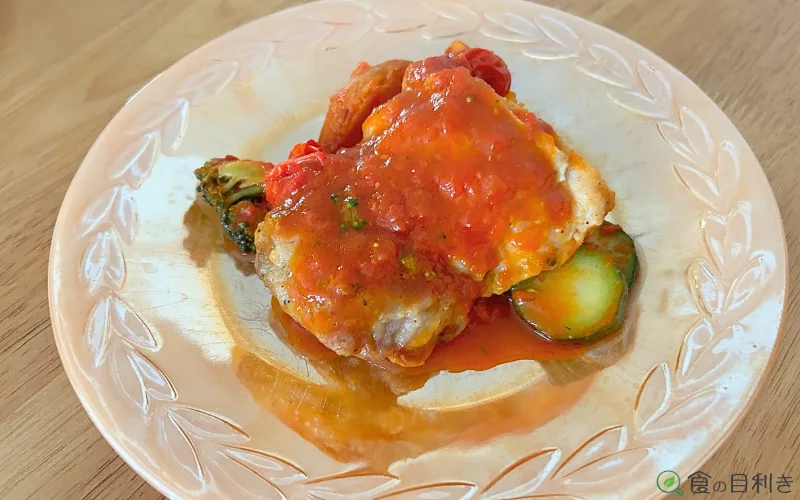 チキンステーキポモドーロソース